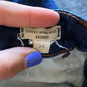 Madewell High rise jeans
